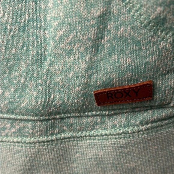 Roxy Blue Zip-Up Jacket with Standing Collar - Picture 3 of 12